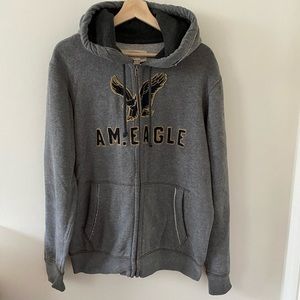 Grey Logo Hoodie